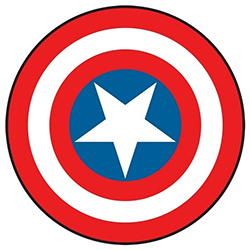Dibujos para colorear Captain America