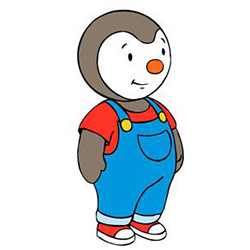 Dibujo para colorear Héroes de niños pequeños