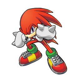 Dibujos para colorear Knuckles