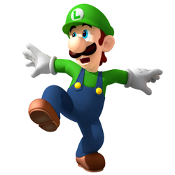 Dibujos para colorear Luigi