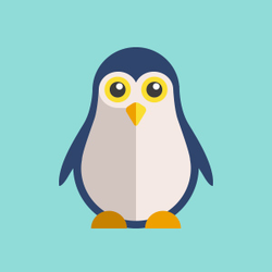 Dibujos para colorear Ping&uuml;inos