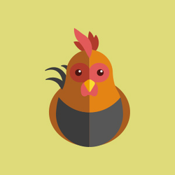 Dibujos para colorear Gallinas