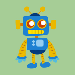 Dibujo para colorear Robots